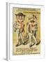 Jackson's Best Chew Advertisement, Happy Pair of Men - Petersburg, VA-Lantern Press-Framed Art Print