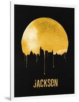 Jackson Skyline Yellow-null-Framed Art Print