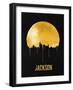 Jackson Skyline Yellow-null-Framed Art Print