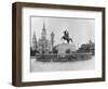 Jackson Square, New Orleans, C.1890 (B/W Photo)-American Photographer-Framed Premium Giclee Print