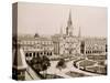 Jackson Square, New Orleans, La.-null-Stretched Canvas