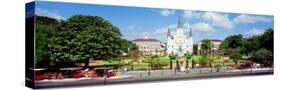 Jackson Square, New Orleans, Louisiana, USA-null-Stretched Canvas