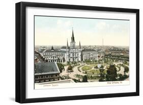 Jackson Square, New Orleans-null-Framed Art Print