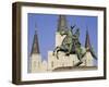 Jackson Square, St. Louis Cathedral, New Orleans, Louisiana, USA-Charles Bowman-Framed Photographic Print