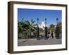 Jackson Square, St. Louis Cathedral, New Orleans, Louisiana, USA-Bruno Barbier-Framed Photographic Print