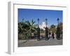 Jackson Square, St. Louis Cathedral, New Orleans, Louisiana, USA-Bruno Barbier-Framed Photographic Print