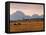 Jackson, Teton Range, Wyoming, USA-Walter Bibikow-Framed Stretched Canvas