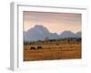 Jackson, Teton Range, Wyoming, USA-Walter Bibikow-Framed Photographic Print