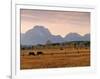 Jackson, Teton Range, Wyoming, USA-Walter Bibikow-Framed Photographic Print