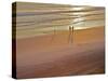 Jacksonville Beach at Sunrise, Florida, Usa-Connie Bransilver-Stretched Canvas