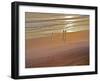 Jacksonville Beach at Sunrise, Florida, Usa-Connie Bransilver-Framed Photographic Print