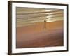 Jacksonville Beach at Sunrise, Florida, Usa-Connie Bransilver-Framed Photographic Print