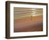 Jacksonville Beach at Sunrise, Florida, Usa-Connie Bransilver-Framed Photographic Print