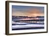 Jacksonville, Florida: Early Morning Fisherman Enjoying the Sunrise-Brad Beck-Framed Photographic Print