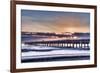 Jacksonville, Florida: Early Morning Fisherman Enjoying the Sunrise-Brad Beck-Framed Photographic Print