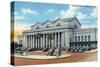 Jacksonville, Florida - Exterior View of Terminal Train Station-Lantern Press-Stretched Canvas