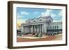 Jacksonville, Florida - Exterior View of Terminal Train Station-Lantern Press-Framed Art Print