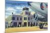 Jacksonville, Florida - Municipal Airport Administration Building-Lantern Press-Mounted Premium Giclee Print