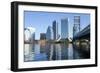 Jacksonville Florida Skyline and Bridge-Kevin Winkler Photography-Framed Photographic Print