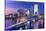 Jacksonville, Florida, USA City Skyline on St. Johns River-Sean Pavone-Stretched Canvas