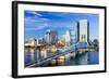 Jacksonville, Florida, USA Downtown City Skyline on St. Johns River.-SeanPavonePhoto-Framed Photographic Print