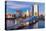 Jacksonville, Florida, USA Downtown City Skyline.-SeanPavonePhoto-Stretched Canvas