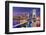 Jacksonville, Florida, USA Downtown City Skyline.-SeanPavonePhoto-Framed Photographic Print