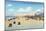 Jacksonville, Florida - View of World's Widest Ocean Beach-Lantern Press-Mounted Art Print