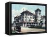 Jacksonville, Florida - Windsor Hotel Exterior View-Lantern Press-Framed Stretched Canvas