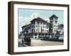 Jacksonville, Florida - Windsor Hotel Exterior View-Lantern Press-Framed Art Print