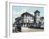 Jacksonville, Florida - Windsor Hotel Exterior View-Lantern Press-Framed Art Print