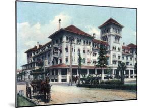 Jacksonville, Florida - Windsor Hotel Exterior View-Lantern Press-Mounted Art Print
