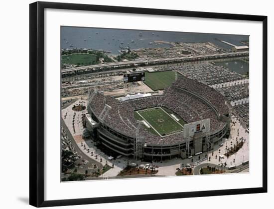 Jacksonville Jaguars Alltell Stadium Inaugural Game Sept 3, c.1995-Scott Schwartz-Framed Art Print