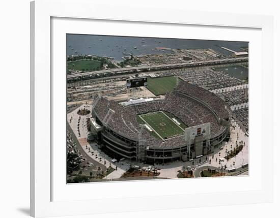Jacksonville Jaguars Alltell Stadium Inaugural Game Sept 3, c.1995-Scott Schwartz-Framed Art Print