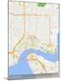 Jacksonville, United States of America Map-null-Mounted Poster