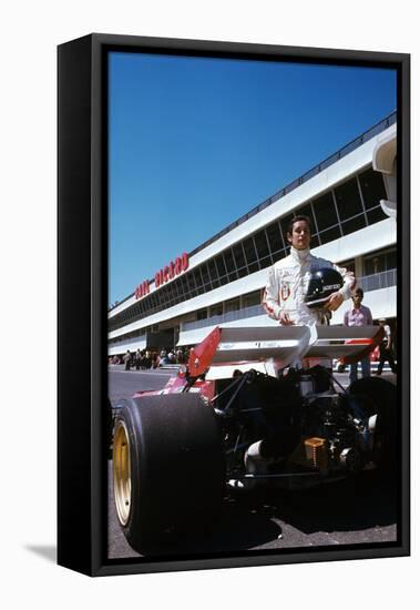 Jacky Ickx at French Grand Prix-null-Framed Stretched Canvas