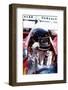 Jacky Ickx at French Grand Prix-null-Framed Photographic Print