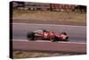 Jacky Ickx in a Ferrari, Spanish Grand Prix, Jarama, Madrid, 1968-null-Stretched Canvas