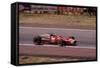 Jacky Ickx in a Ferrari, Spanish Grand Prix, Jarama, Madrid, 1968-null-Framed Stretched Canvas