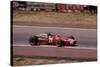 Jacky Ickx in a Ferrari, Spanish Grand Prix, Jarama, Madrid, 1968-null-Stretched Canvas