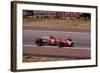 Jacky Ickx in a Ferrari, Spanish Grand Prix, Jarama, Madrid, 1968-null-Framed Photographic Print