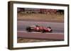 Jacky Ickx in a Ferrari, Spanish Grand Prix, Jarama, Madrid, 1968-null-Framed Photographic Print