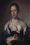 THE COURTESAN - 17TH CENTURY - DUTCH BAROQUE-JACOB ADRIAENSZ BACKER-Poster