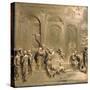 Jacob and Esau from the Gates of Paradise-Lorenzo Ghiberti-Stretched Canvas