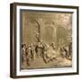 Jacob and Esau from the Gates of Paradise-Lorenzo Ghiberti-Framed Photographic Print