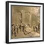 Jacob and Esau from the Gates of Paradise-Lorenzo Ghiberti-Framed Photographic Print