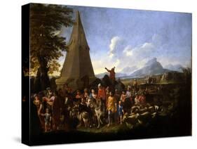 Jacob and His Family Entering Egypt-Willem Reuter-Stretched Canvas