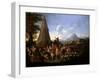 Jacob and His Family Entering Egypt-Willem Reuter-Framed Giclee Print
