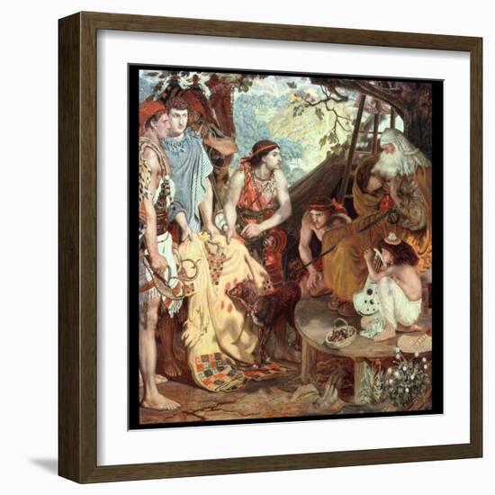 Jacob and Joseph's Coat, 1871-Ford Madox Brown-Framed Giclee Print