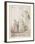 Jacob and Laban, 1641-Rembrandt van Rijn-Framed Giclee Print